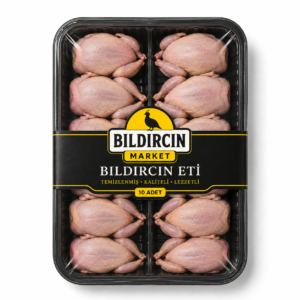Bıldırcın Eti 10 Adet