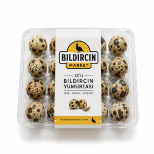 Bıldırcın Yumurtası 12'li