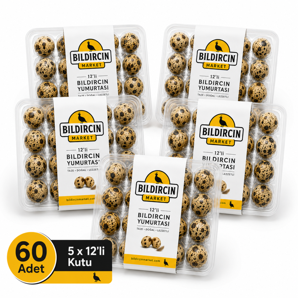 Bıldırcın Yumurtası 5 Paket